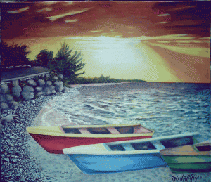 ANTHEA McGIBBON PHOTO: Sunset by Ras Natango.