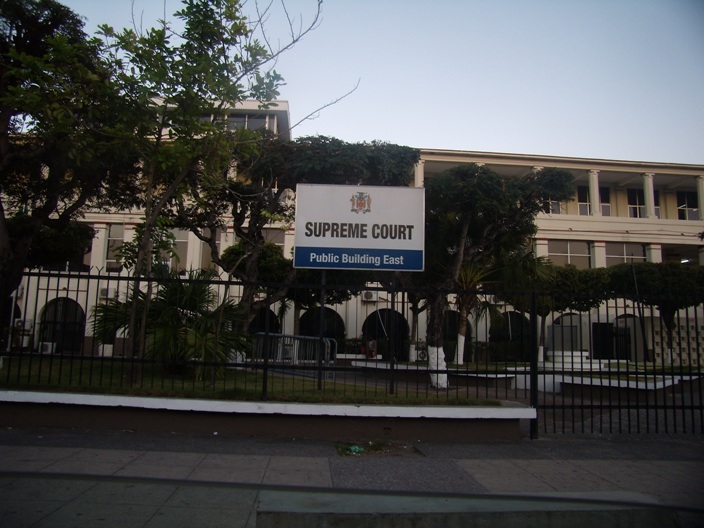 Supreme Court in downtown Kingston